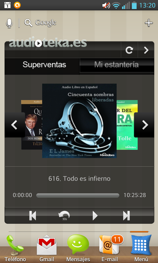 Audioteka audiolibros español截图2