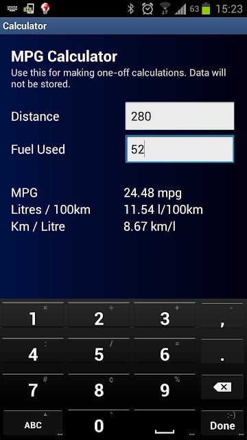 MPG Calculator UK:Fuel Logging截图6