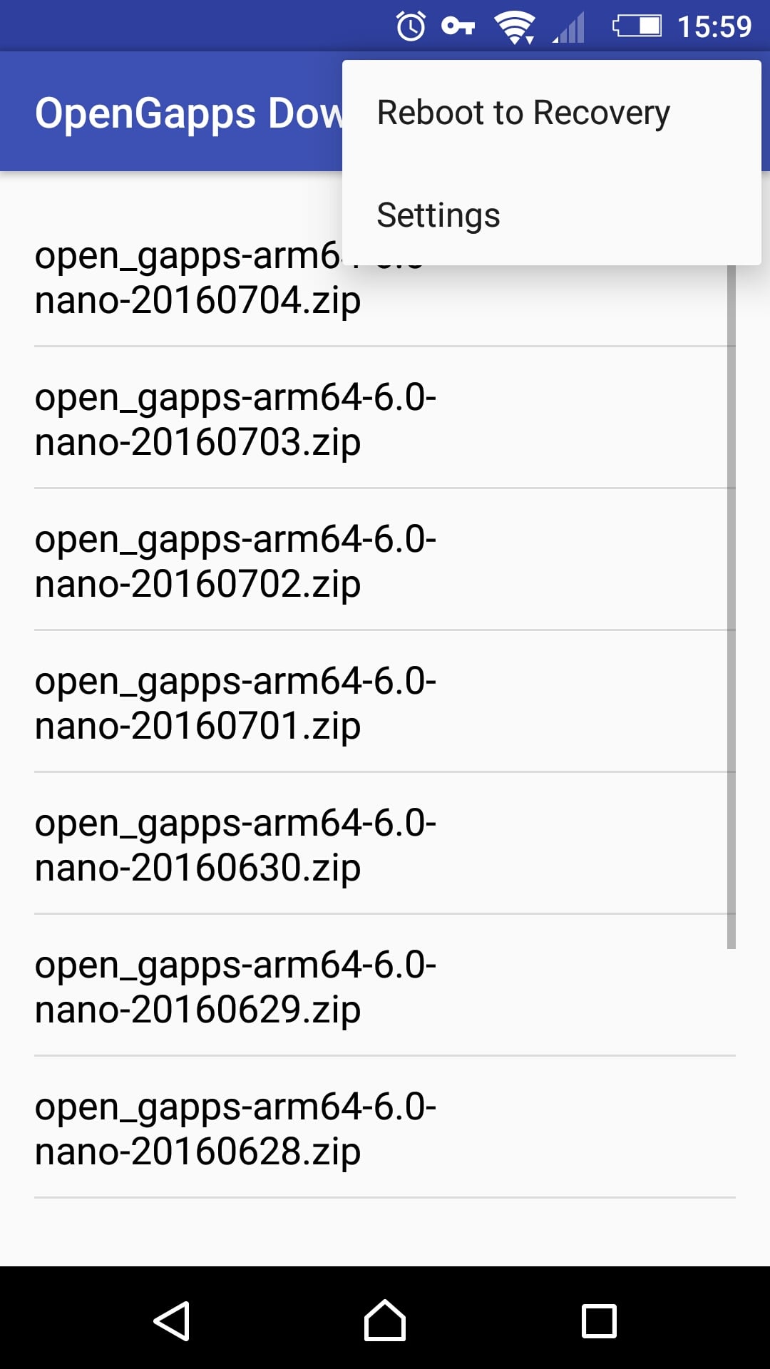 OpenGapps Downloader截图1
