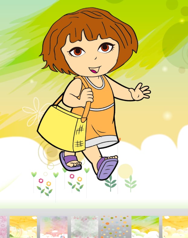 Dora Coloring for kids截图9