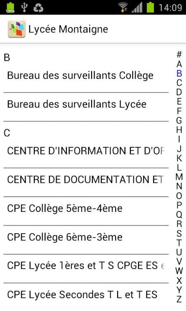 Lyc&eacute;e Montaigne Paris截图2