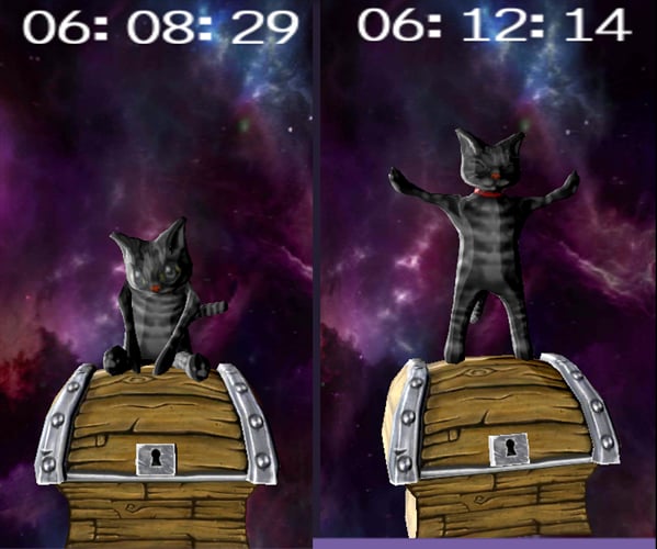 Catclock3D截图1