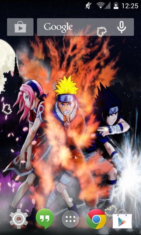 Naruto and Friend Live wall截图2