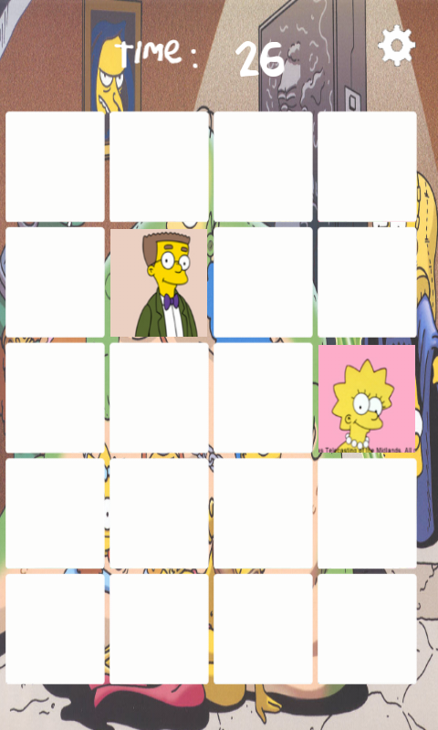 Memory Simpsons No Official截图2