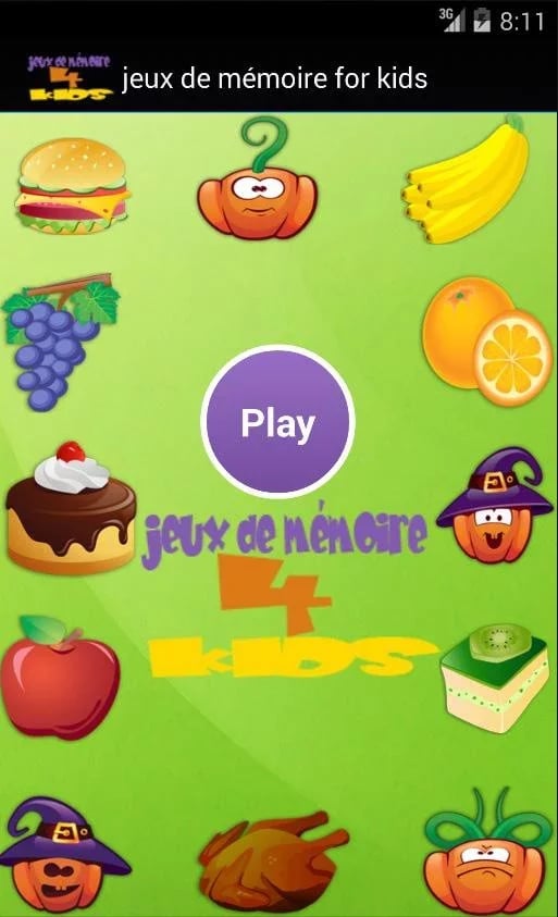 jeux de mémoire for kids截图3