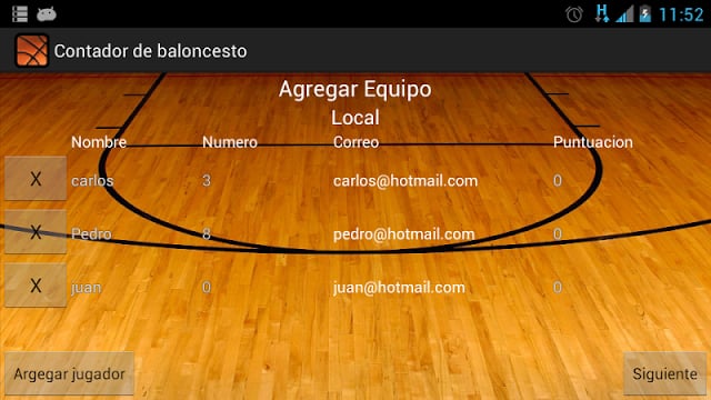 Contador de baloncesto截图7