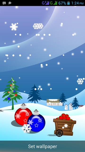 Santa HD Live Wallpaper截图3