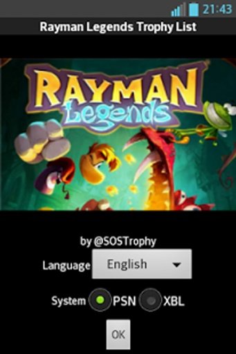 SOSTrophy Rayman Legends截图4