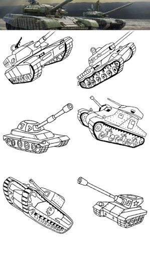 Coloring Book Tank截图2