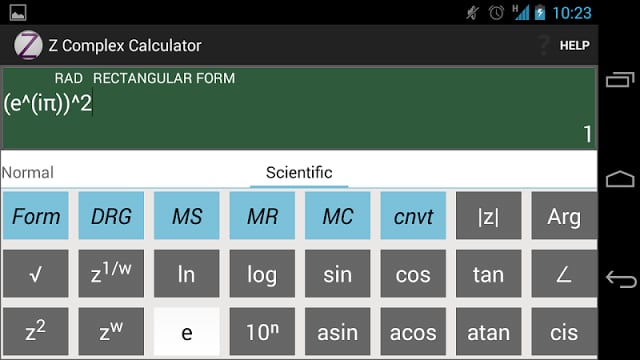 Z Complex Calculator截图3