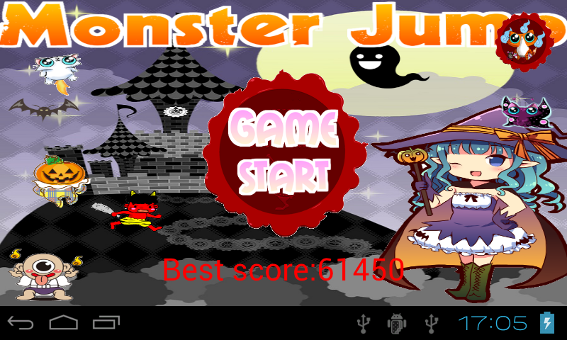 Monster Jump Ghost Monster截图2