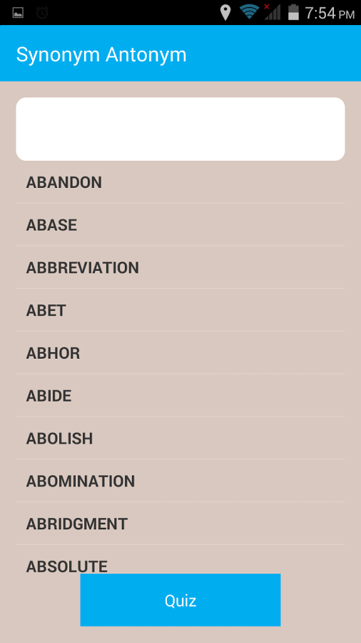 Synonym And Antonym截图1