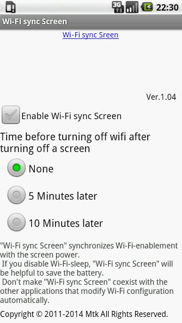 Wi-Fi sync Screen截图2