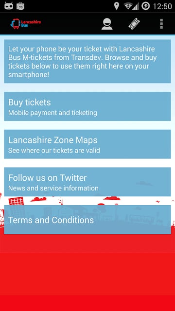 Lancashire Bus M-tickets截图2