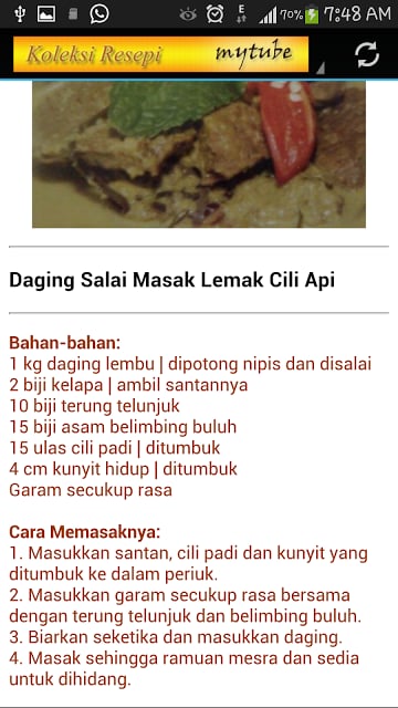 Koleksi Resepi Masakan Melayu截图3