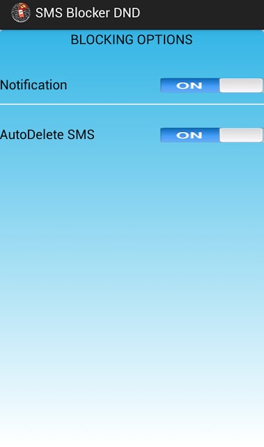 SMS BLOCKER DND截图3