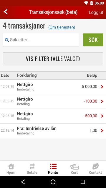 Sparebanken Vest截图3