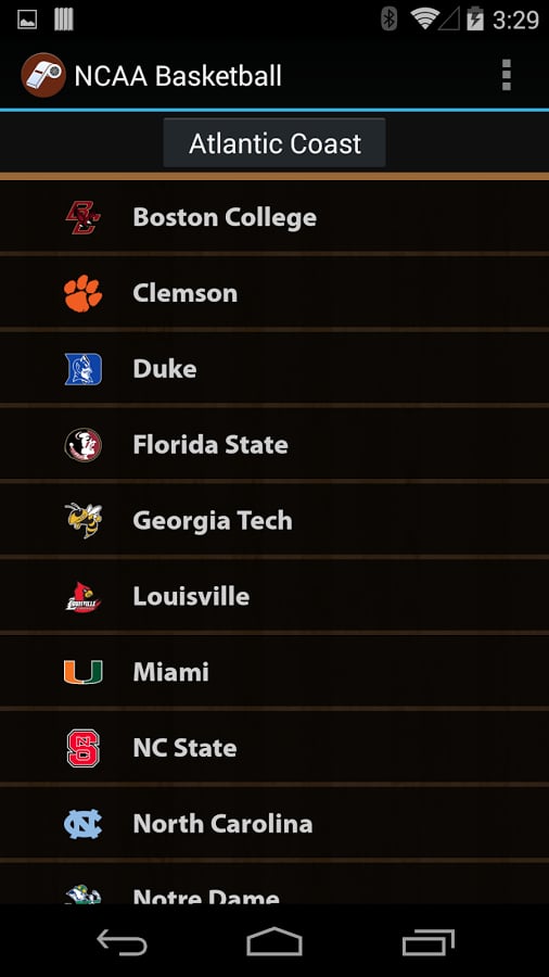 NCAA Basketball Scores/A...截图4