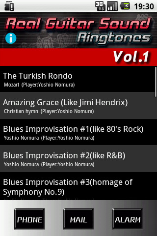 RealGuitarSound Ringtones Vol.1截图1