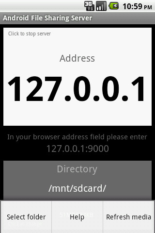 Android File Sharing Server截图3