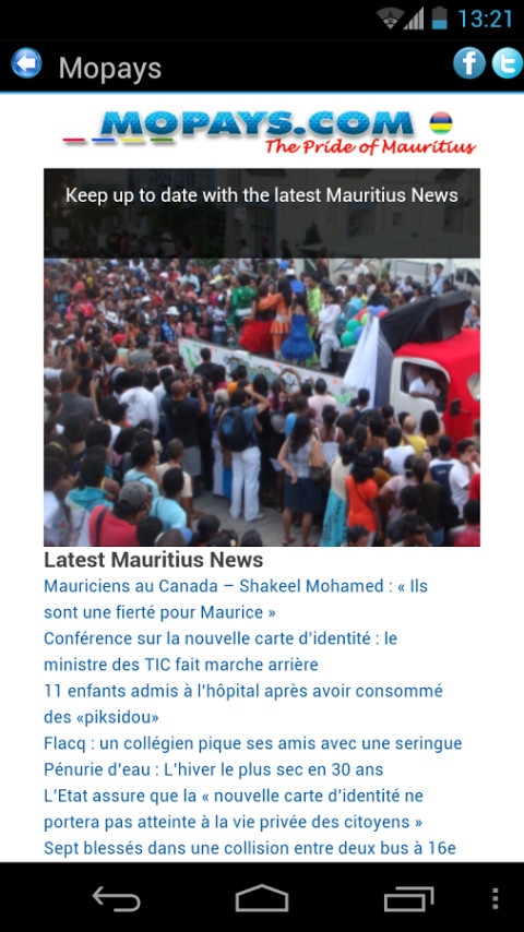 Mauritius Actualités截图4