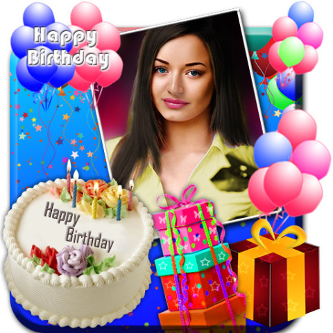 Birthday Greeting Cards Maker截图1