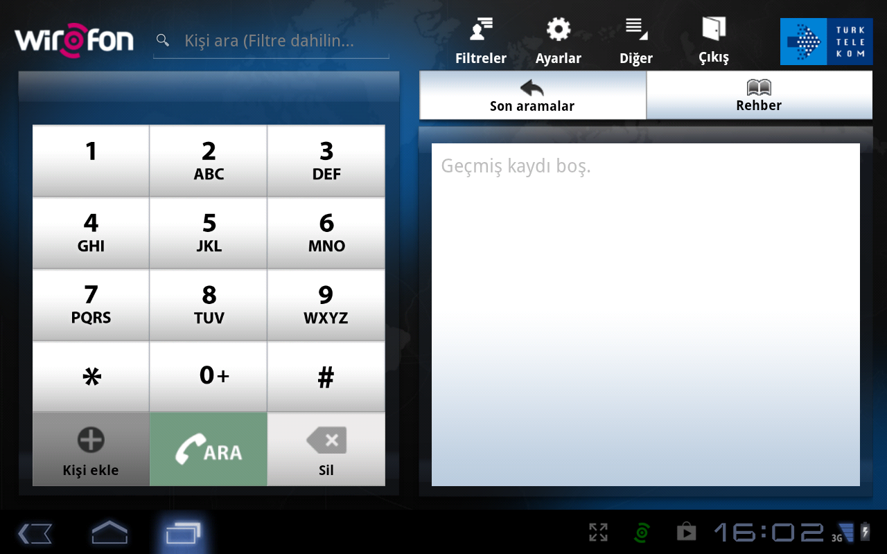 Turk Telekom Wirofon Tablet PC截图8
