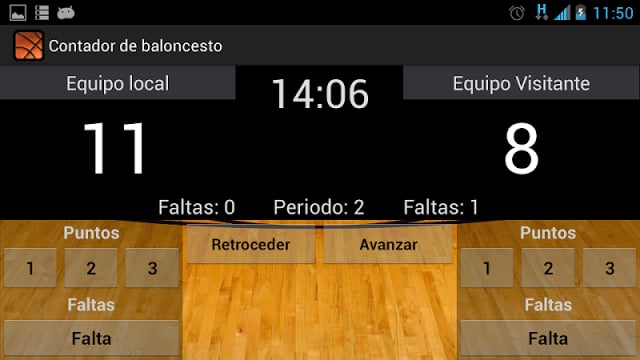 Contador de baloncesto截图5