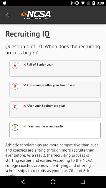 NCSA Athletic Recruiting截图2