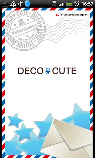 DECO CUTE theme Blue截图1