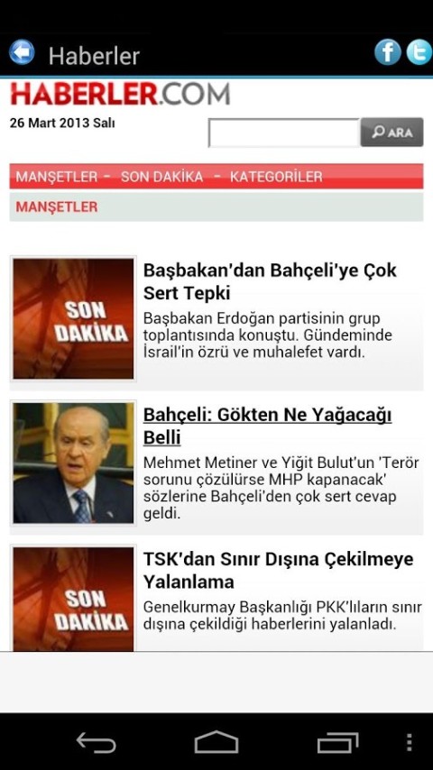 Türkiye Haberleri截图2