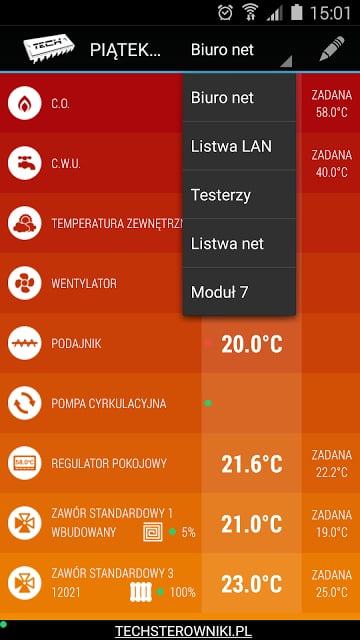 Sterownik Kotła TECH截图2