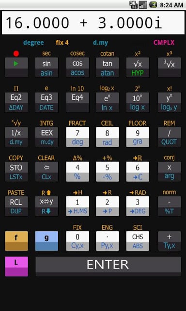 Scientific/Financial RPN DEMO截图8