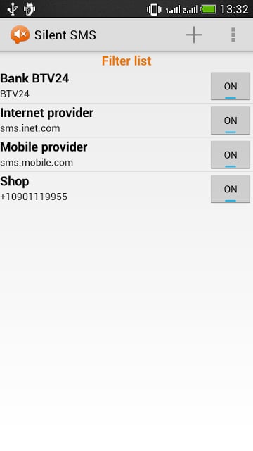 Silent SMS free version截图2