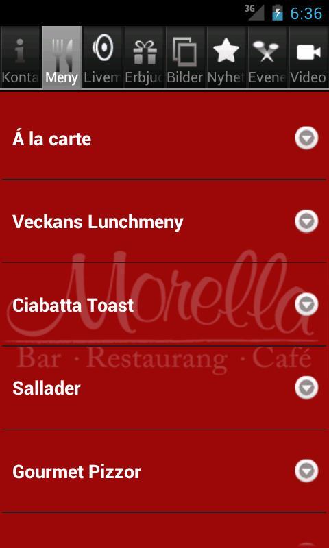 Restaurang Morella截图2