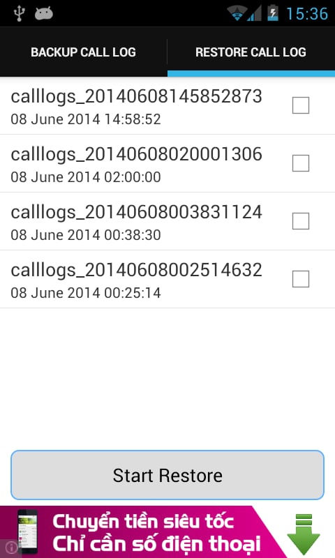 Cloud Call Log Backup &amp;R...截图4