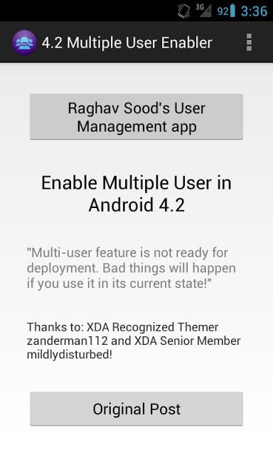 Multiuser on Root Android 4.2截图1