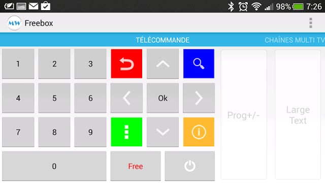 Freebox T&eacute;l&eacute;commande Free截图6