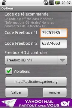 Freebox Control - Telecommande截图