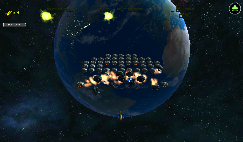 Galaxy Invaders 3D截图7