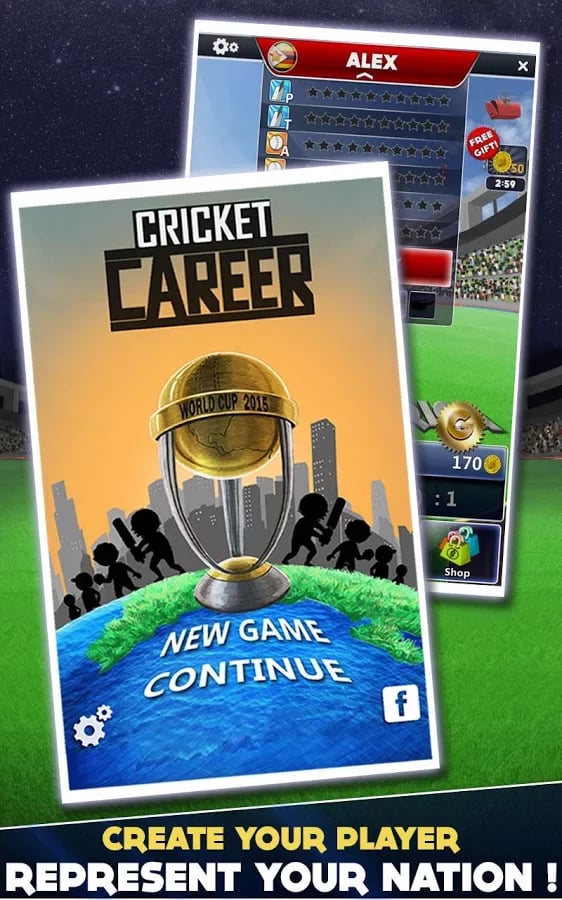 Cricket Career World Cup截图4