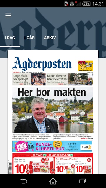 Agderposten eAvis截图2