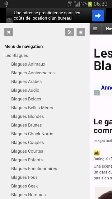 Les Bonnes Blagues - Humour截图3