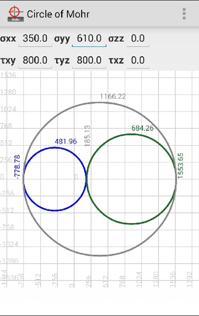 Circle of Mohr 3D截图2