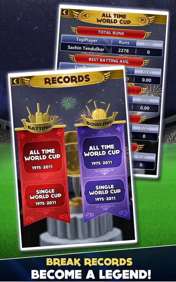 Cricket Career World Cup截图9