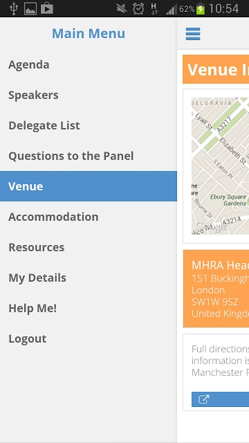 MHRA Hot Topics Event App 2014截图2