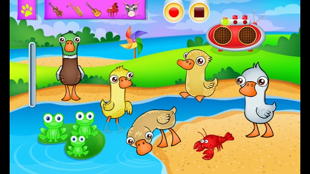 123 Kids Fun ANIMAL BAND Game截图5