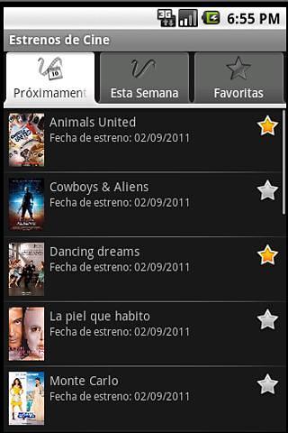 Estrenos de Cine截图4