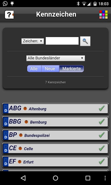 German Car Plates Free截图2