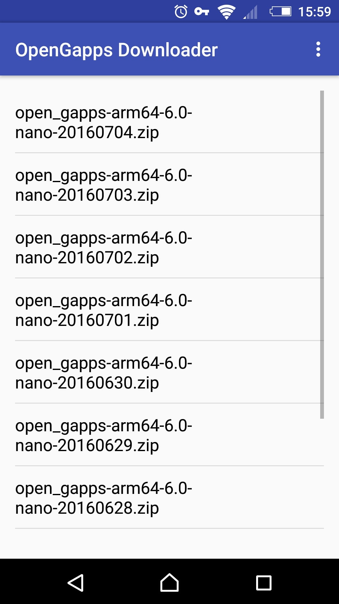 OpenGapps Downloader截图3